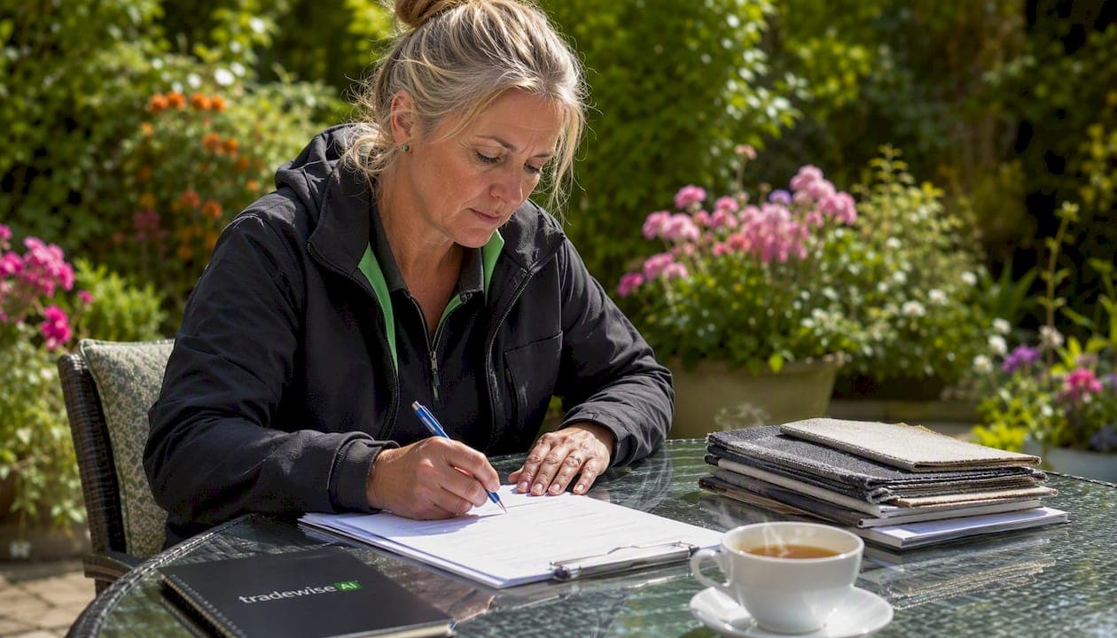 Free contractor estimate form: templates for UK tradespeople